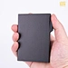 dark green leather wallet
